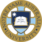 notre dame university logo